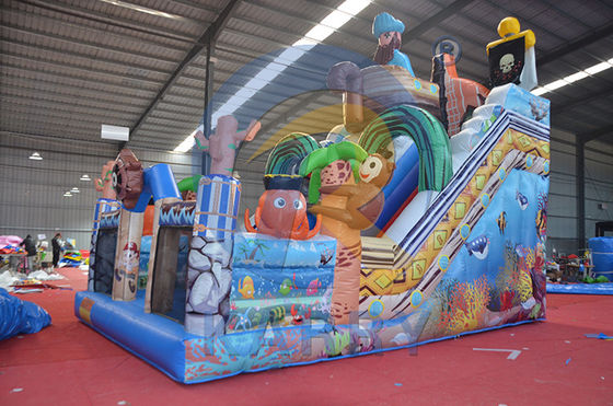 Unisexe Jeu pour enfants gonflable château gonflable toboggan au sol pour le plaisir en plein air