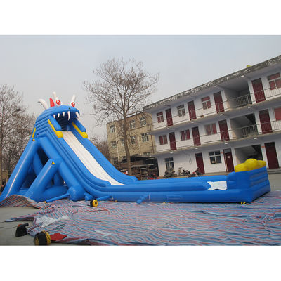 Impression numérique personnalisée Commercial PVC Tarpaulin saut à l'air toboggan d'eau pour enfants et adultes