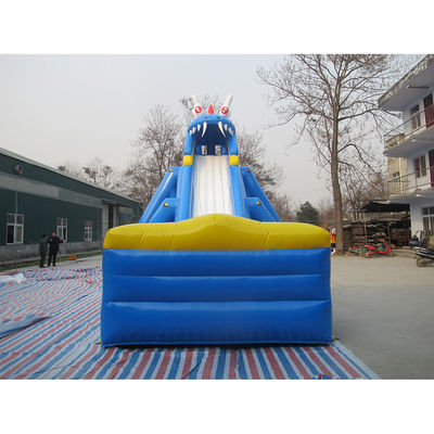 Impression numérique personnalisée Commercial PVC Tarpaulin saut à l'air toboggan d'eau pour enfants et adultes