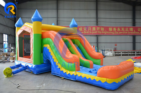 Centre commercial Occasion Moonwalk Rocket House Bouncer gonflable avec couleur personnalisée