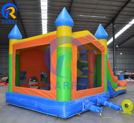 Centre commercial Occasion Moonwalk Rocket House Bouncer gonflable avec couleur personnalisée