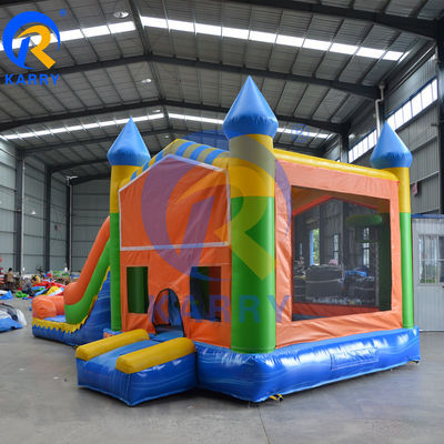 Centre commercial Occasion Moonwalk Rocket House Bouncer gonflable avec couleur personnalisée