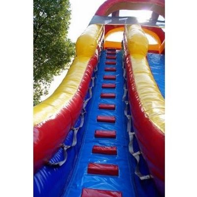 Terrain de jeux en plein air Grand toboggan utilisé Parc d'attractions Enfants toboggan aquatique en PVC KR-GS610