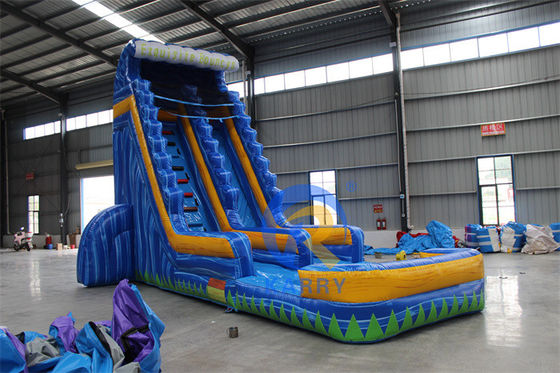 CE 220v-240v ou 110v-120v Taille personnalisée toboggan gonflable pour les fêtes d'été