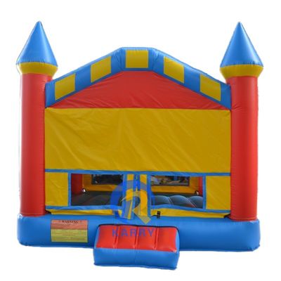 Logo personnalisé imprimé maison gonflable pour la fête des enfants au parc d'attractions pour enfants