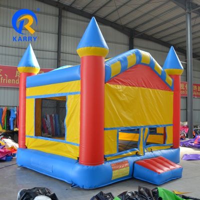 Logo personnalisé imprimé maison gonflable pour la fête des enfants au parc d'attractions pour enfants