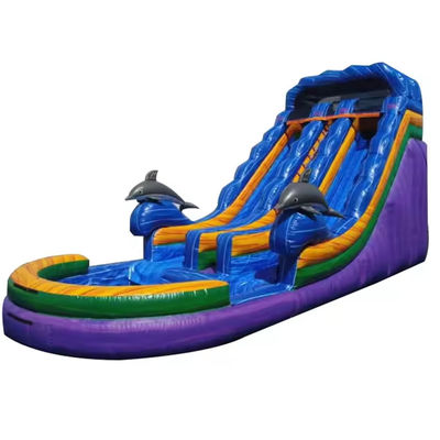 Expédition express Unisexe Bounce Slider Glissière gonflable avec piscine Jeux Jeux