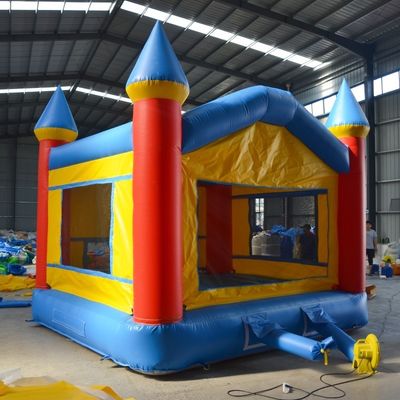 Logo personnalisé imprimé maison gonflable pour la fête des enfants au parc d'attractions pour enfants
