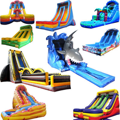 Impression numérique de diapositives gonflables pour piscine pour équipement de terrain de jeux en plein air
