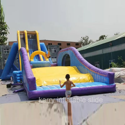 Grand toboggan gonflable pour adultes en PVC