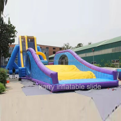 Grand toboggan gonflable pour adultes en PVC