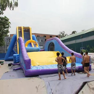 Grand toboggan gonflable pour adultes en PVC