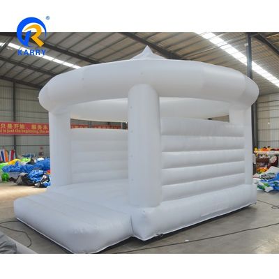 Maison du casse-tête de mariage et des diapositives portable du château gonflable