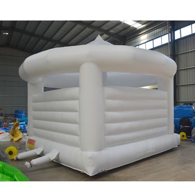 Maison du casse-tête de mariage et des diapositives portable du château gonflable