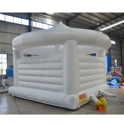 Maison du casse-tête de mariage et des diapositives portable du château gonflable