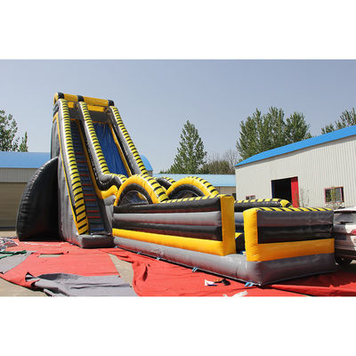 Impression numérique à l' intérieur toboggan à eau atomique parc d'attractions gonflable pour enfants adultes