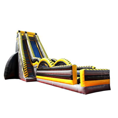 Impression numérique à l' intérieur toboggan à eau atomique parc d'attractions gonflable pour enfants adultes