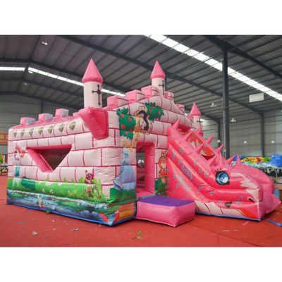 Château gonflable et équipement de loisirs intérieurs Château gonflable avec glissement