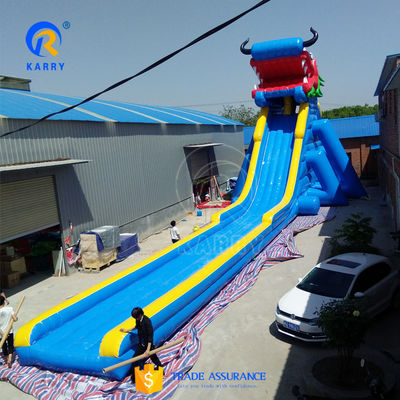 Grand toboggan gonflable pour hippopotame pour les occasions scolaires