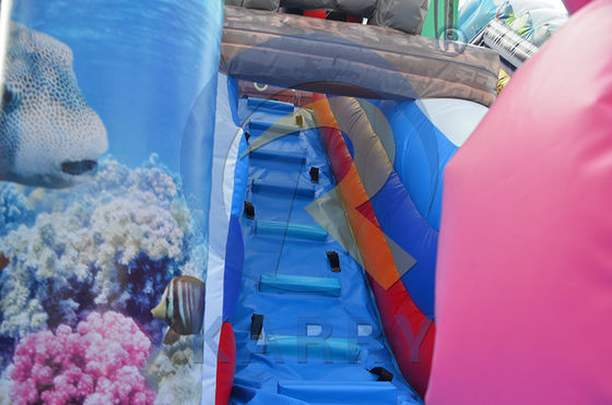 Commercial PVC gonflable château gonflable glissière ville amusante sauteur pour les enfants et les adultes