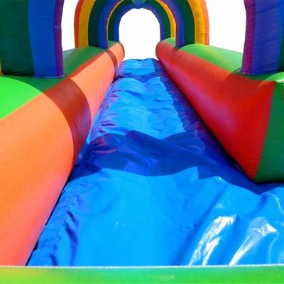 Unisexe 22 pieds coloré volcan toboggan pour enfants et adultes par mer / transport aérien Unisexe