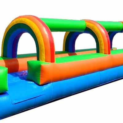 Unisexe 22 pieds coloré volcan toboggan pour enfants et adultes par mer / transport aérien Unisexe