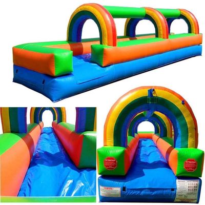 Unisexe 22 pieds coloré volcan toboggan pour enfants et adultes par mer / transport aérien Unisexe
