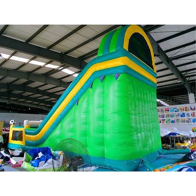 Glissière de football commercial gonflable glissière sèche et humide pour les enfants en plein air ou en intérieur