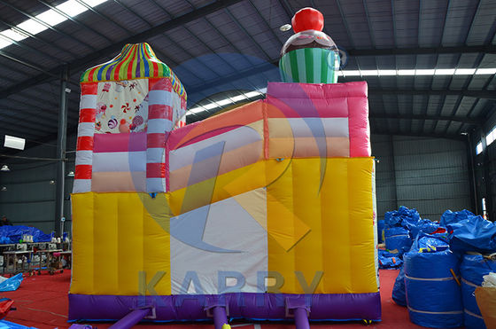 Château gonflable maison de rebond Combo toboggan d'eau personnalisé pour le jeu des enfants