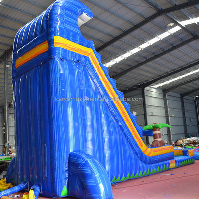 Le frisson d'une vie avec notre toboggan gonflable cyclone de 32 pieds de haut