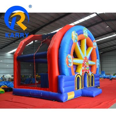 Château maison gonflable avec toboggan pour enfants location de fête commerciale par express