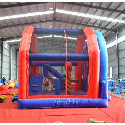 Château maison gonflable avec toboggan pour enfants location de fête commerciale par express