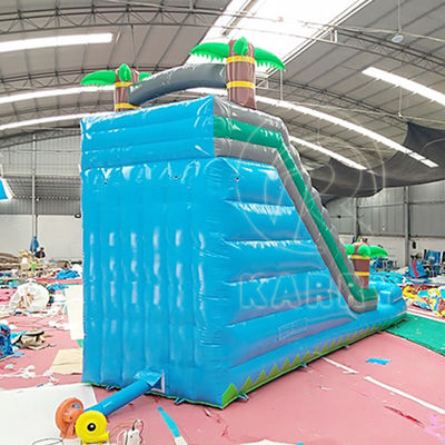 Piscine gonflable à l'eau à thème de palmier avec matériau en PVC