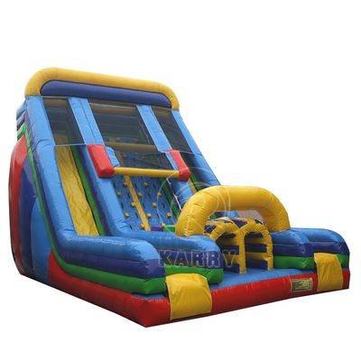 Jeu d'escalade pour enfants Double toboggan gonflable toboggan à eau pour enfants