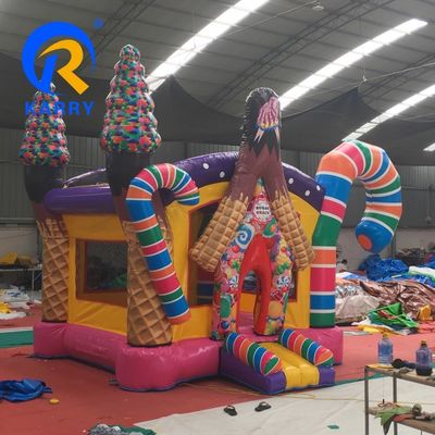 Blower amusant bonbons gonflable jardin de jeux pour unisexe