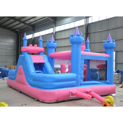 Jumping Combo Jumper Château Cartoon Fée Princesse Bounce Maison avec Glisse