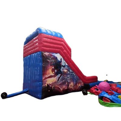 Platon PVC Telaurine Matériau Caractéristiques Grand Homme araignée Bouncer gonflable Slide sec