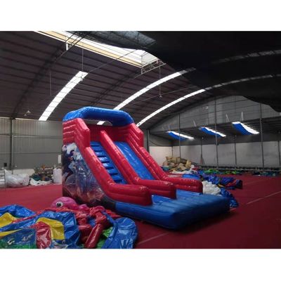 Platon PVC Telaurine Matériau Caractéristiques Grand Homme araignée Bouncer gonflable Slide sec