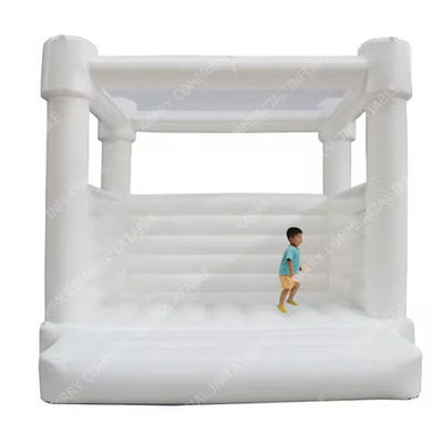 Boules de couleur Moon mini gonflable Jumping Jump House pour la fête de mariage