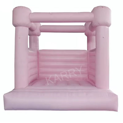 Sexe Unisexe Portable Mariage personnalisé rose gonflable Château de rebond Bouncer
