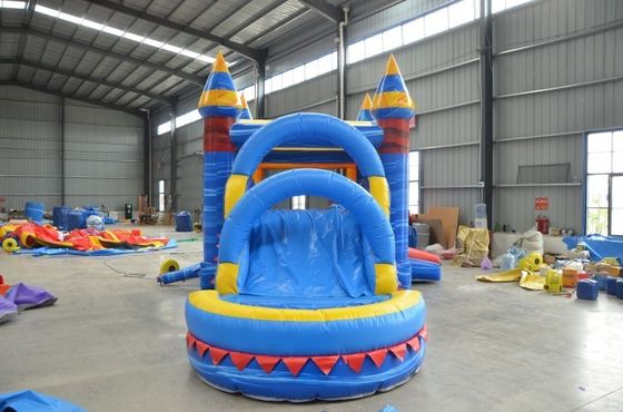 Maison gonflable unisexe avec toboggan et piscine