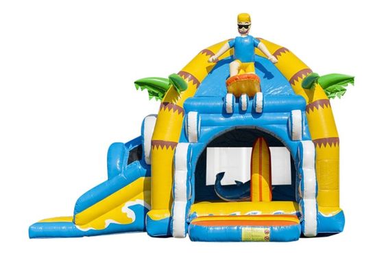 Unisexe parc aquatique d'été maison gonflable à rebond avec jeu de trampoline et de château à sauts
