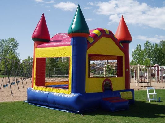 Unisexe parc aquatique d'été maison gonflable à rebond avec jeu de trampoline et de château à sauts