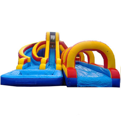 Capacité maximale 100-500 kg Longue glissière commerciale avec piscine glissière gonflable parfaite