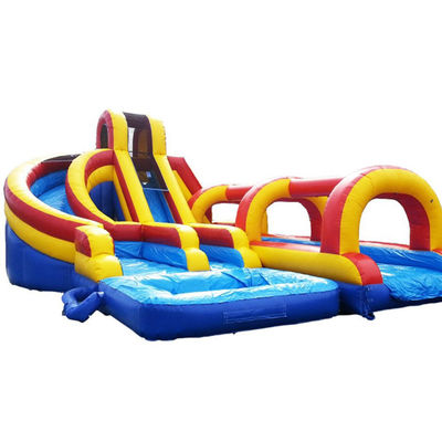 Capacité maximale 100-500 kg Longue glissière commerciale avec piscine glissière gonflable parfaite