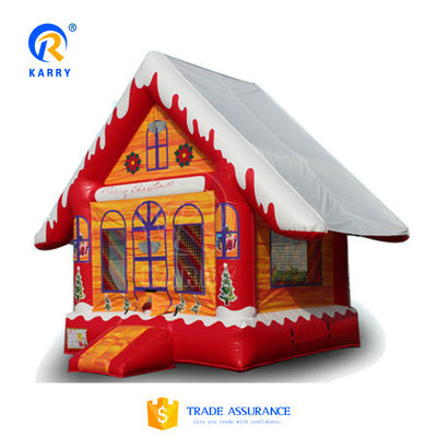 Parc d'attractions unisexe Château de jouets Maison gonflable commerciale avec toboggan et eau