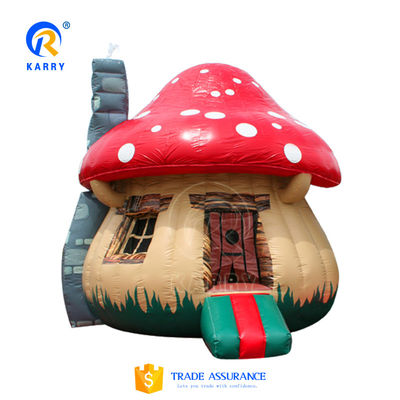 Parc d'attractions unisexe Château de jouets Maison gonflable commerciale avec toboggan et eau