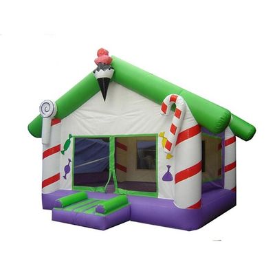 Château gonflable Château commercial gonflable avec glissement et saut Château unicorne