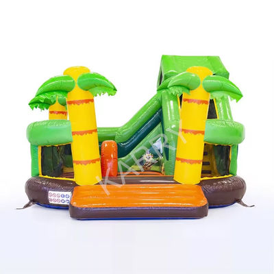 Groupe d'âge 14 ans et plus En plein air Les enfants Trampoline Jeu PVC Château gonflable avec glissière