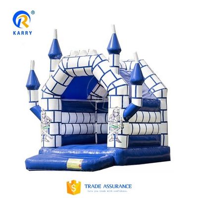 Château traditionnel en PVC gonflable, amusant, ville glissante, sautant